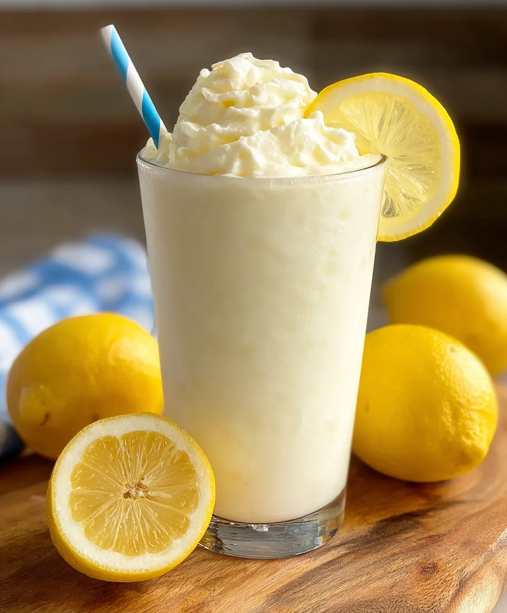 Chick-Fil-A Frosted Lemonade - Refreshing Copycat Recipe