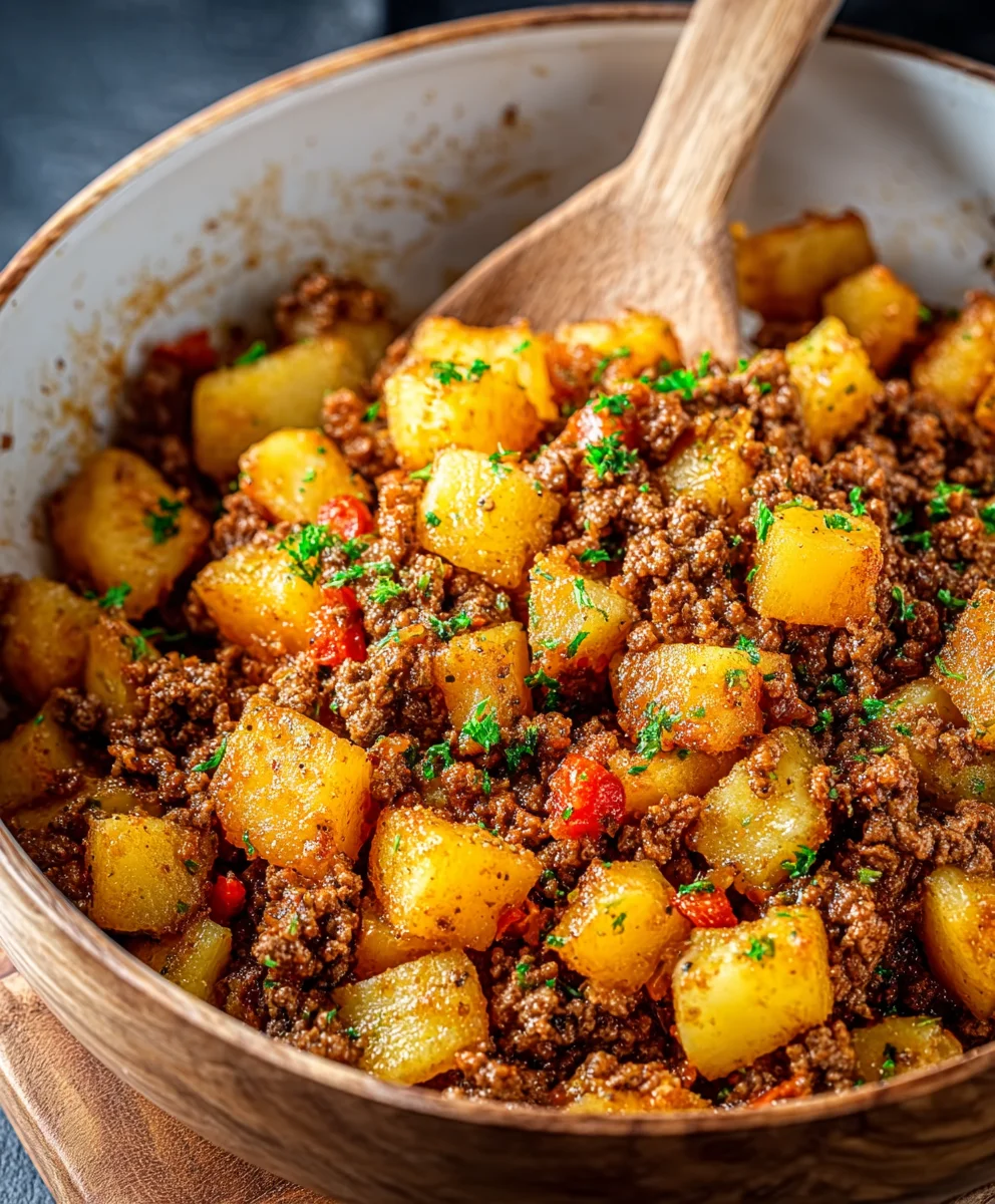 Easy Ground Beef and Potatoes Dinner Recipe