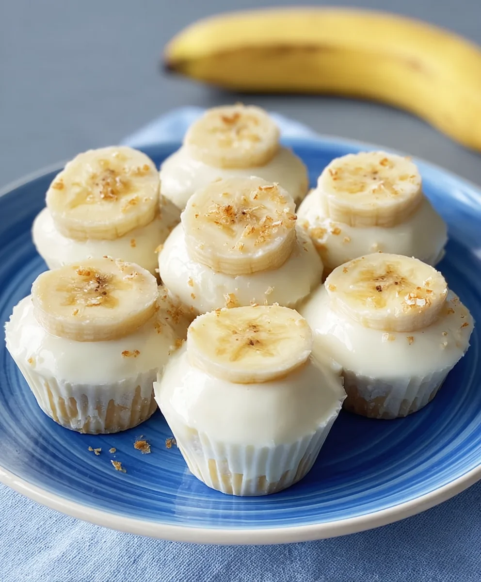 Frozen Banana Yogurt Bites- Easy Healthy Treat