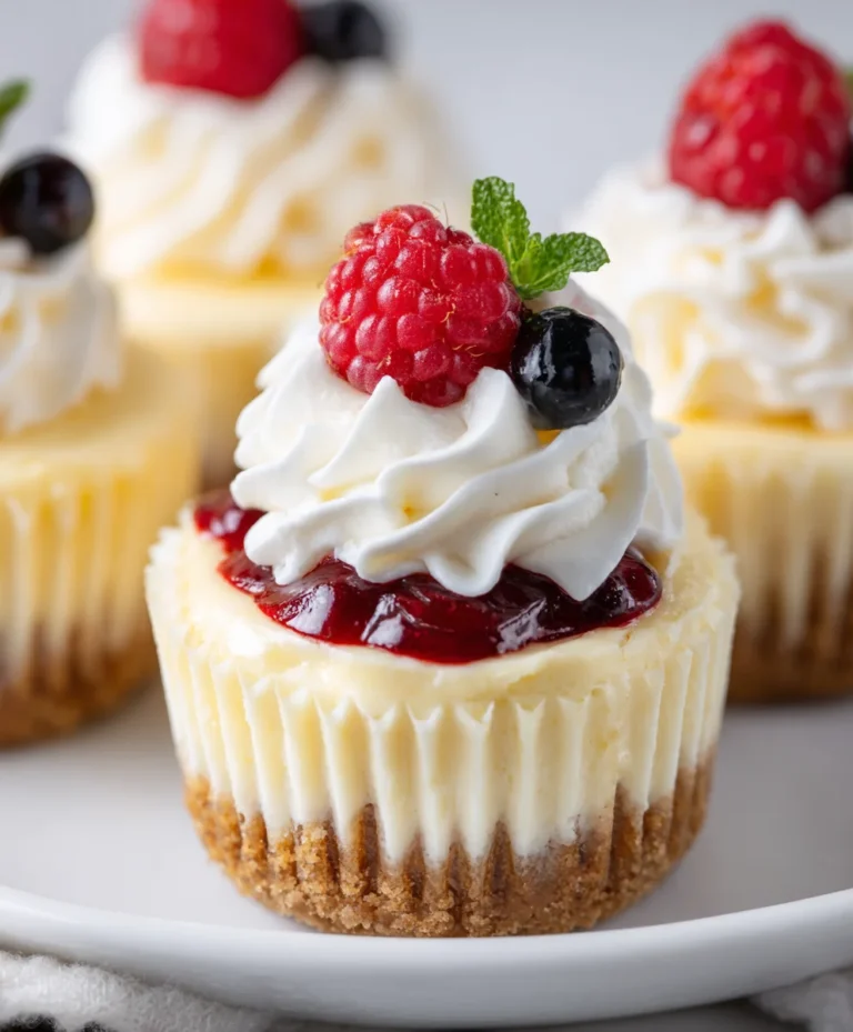 Easy Mini Cheesecake Recipe – Creamy & Delicious