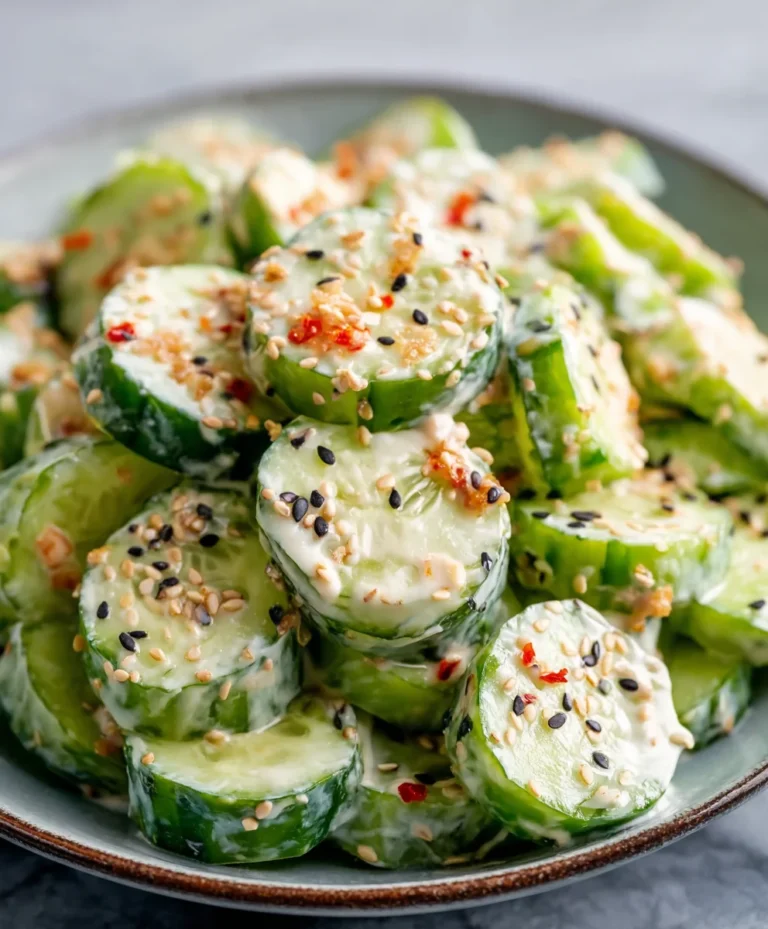 Easy California Roll Salad- Fresh Cucumber Delight