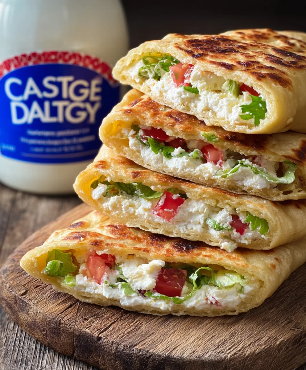 Easy Cottage Cheese Flatbread Recipe - Quick & Healthy
