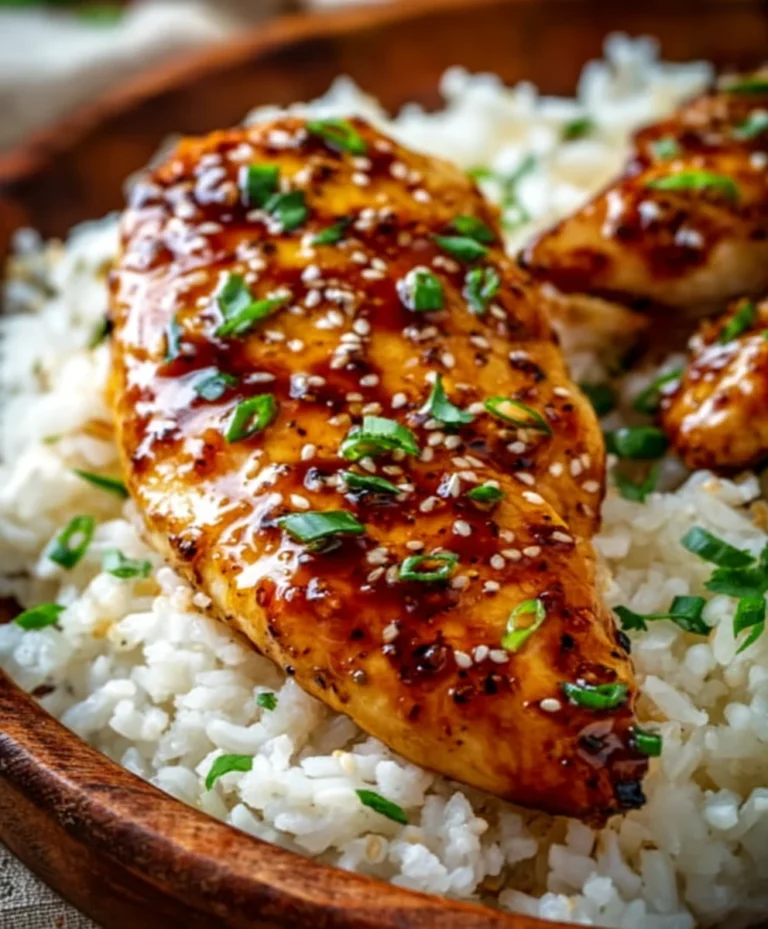 Easy Honey Garlic Chicken Breasts-Quick Dinner