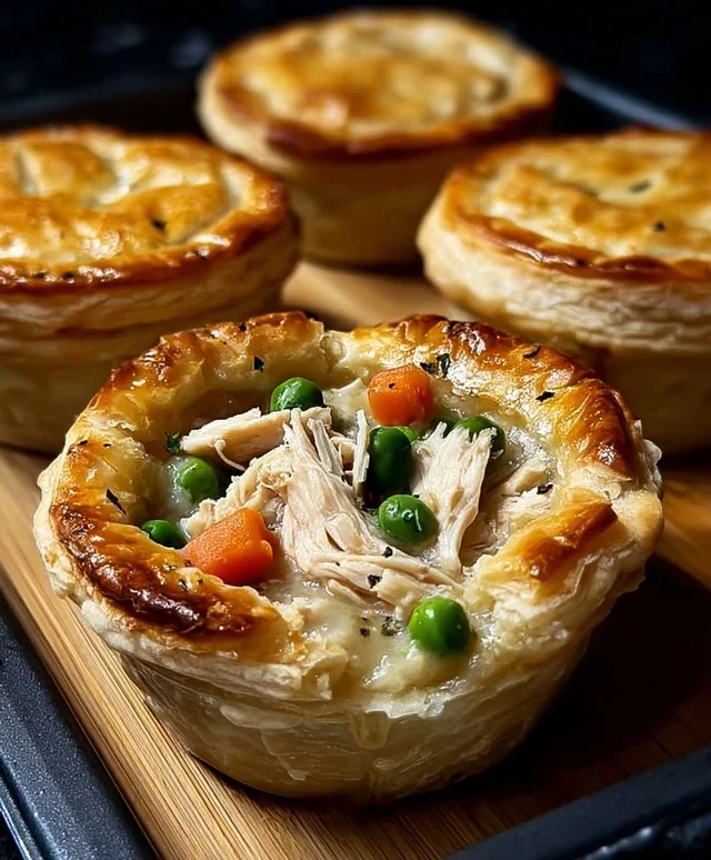Mini Chicken Pot Pies