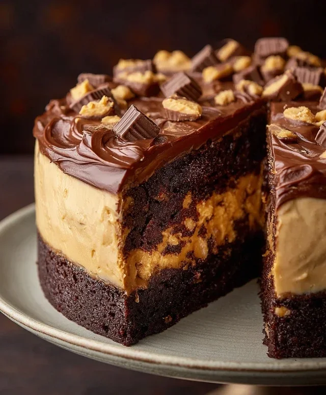 Chocolate Peanut Butter Cake