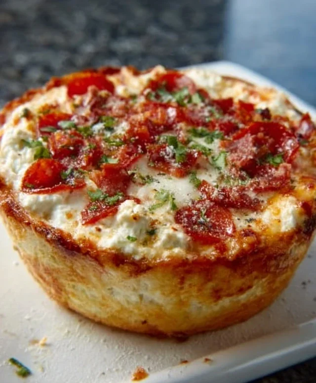 Cottage Cheese Pizza Bowl