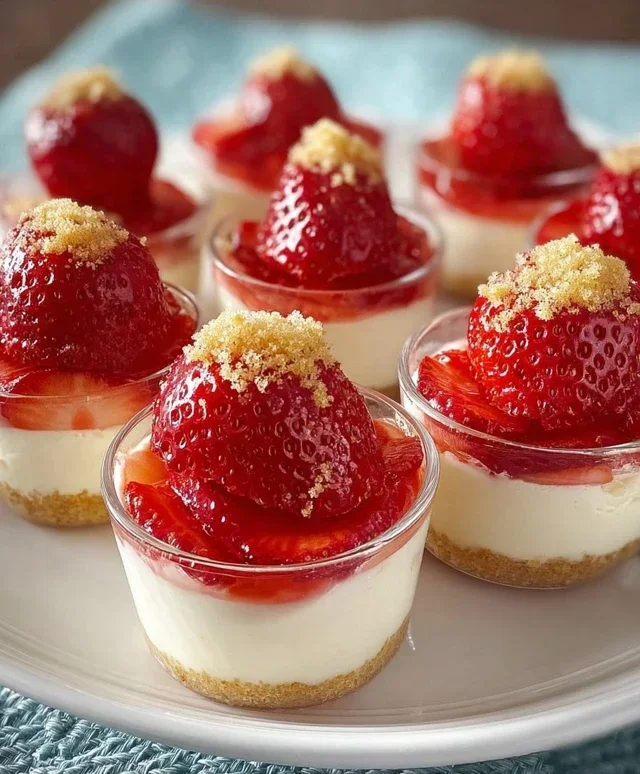 Cheesecake Deviled Strawberries