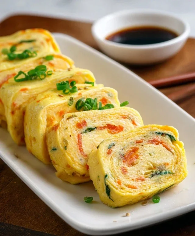 Gyeran Mari (Korean Rolled Omelette)