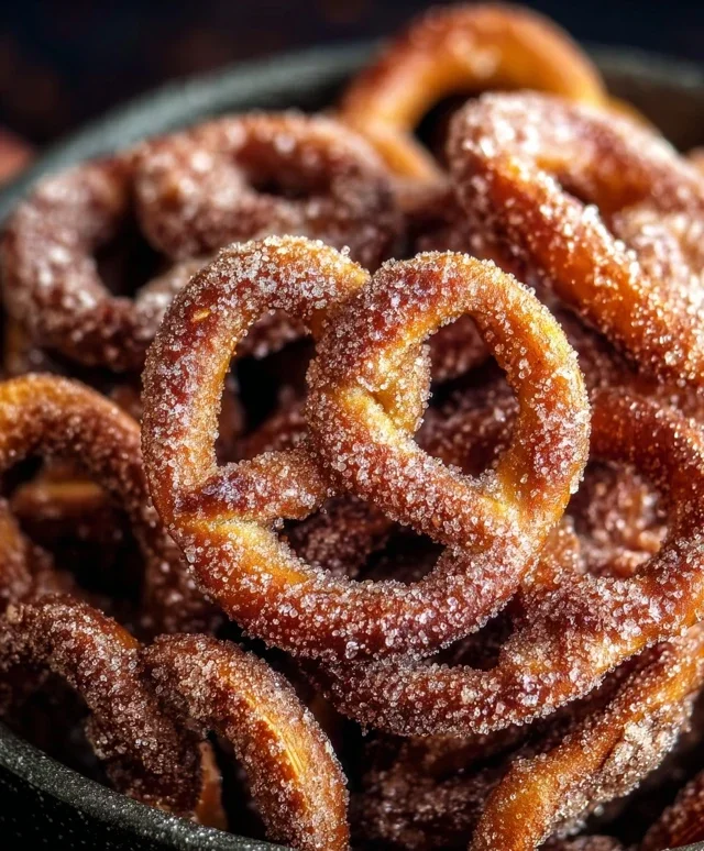 Cinnamon Sugar Pretzels