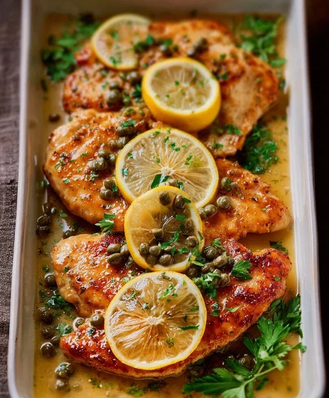 Lemon Chicken Piccata
