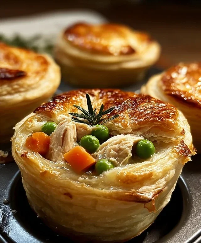 Mini Chicken Pot Pies