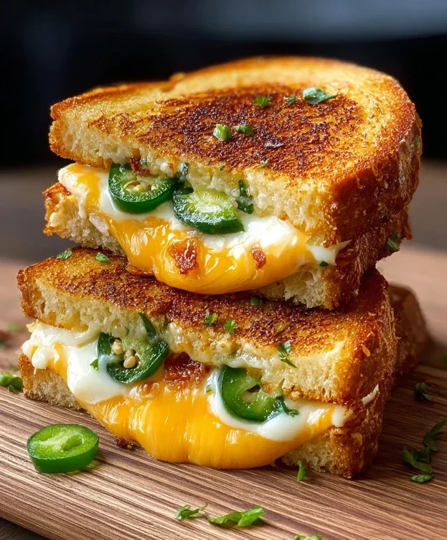 Jalapeño Popper Grilled Cheese