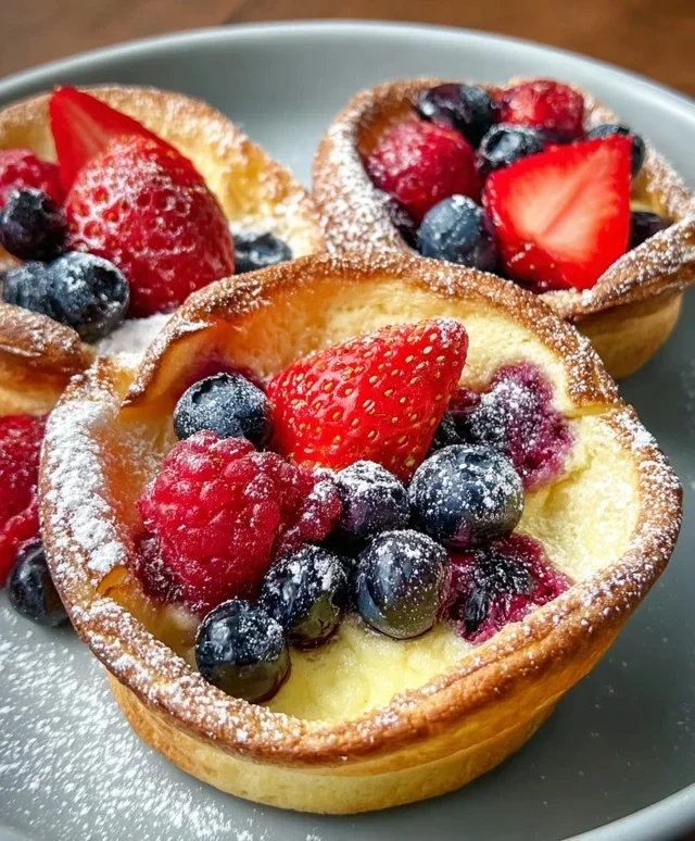 Mini Berry Dutch Babies