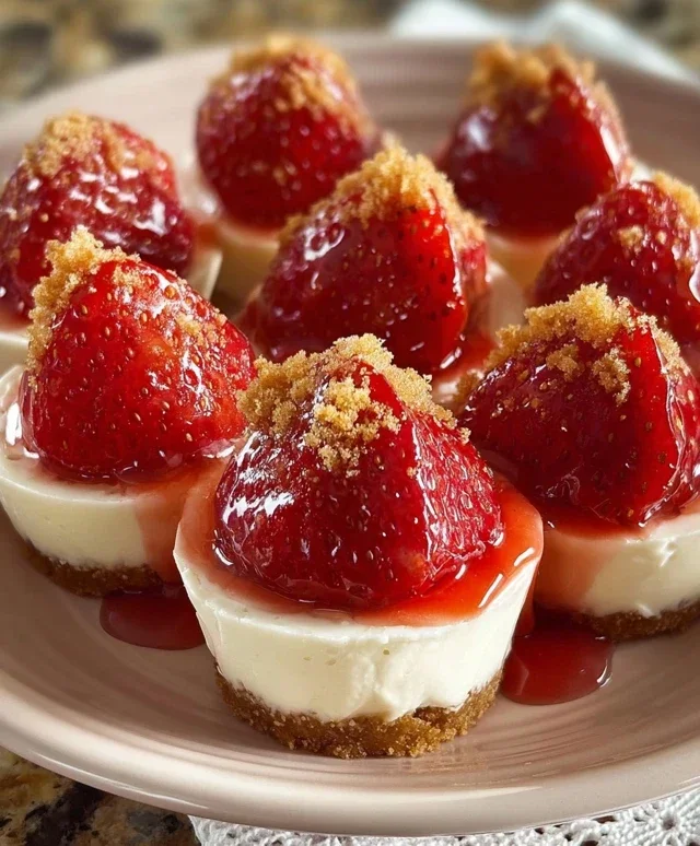 Cheesecake Deviled Strawberries