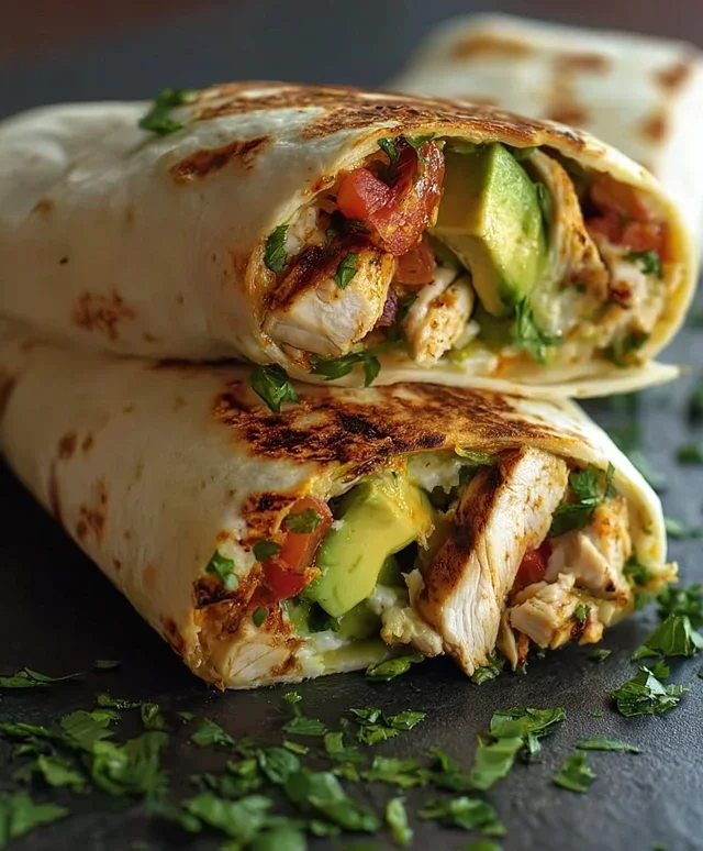 Chicken Avocado Wrap