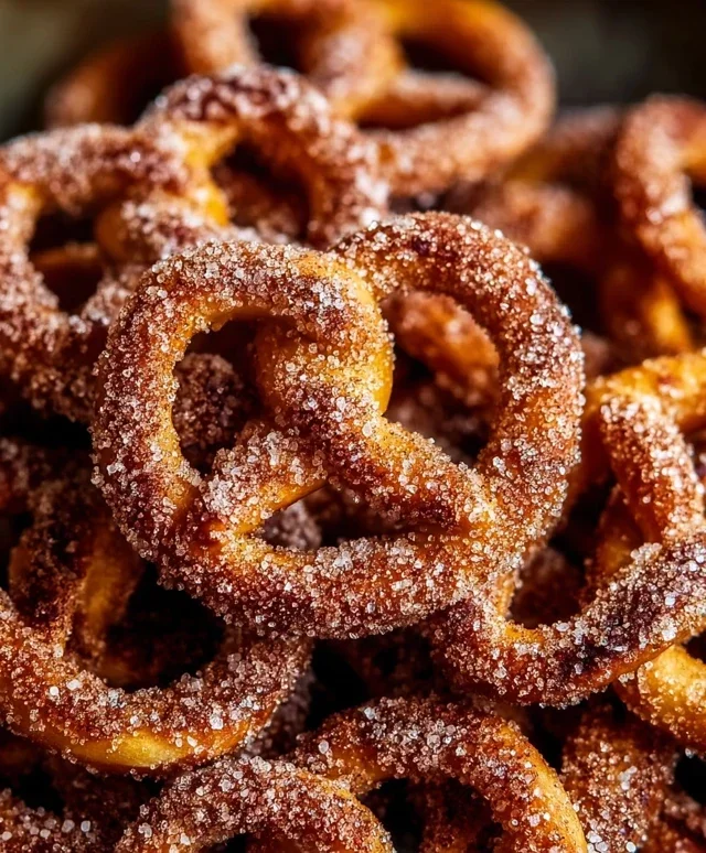 Cinnamon Sugar Pretzels