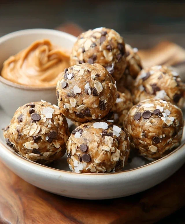 No-Bake Peanut Butter Energy Bites