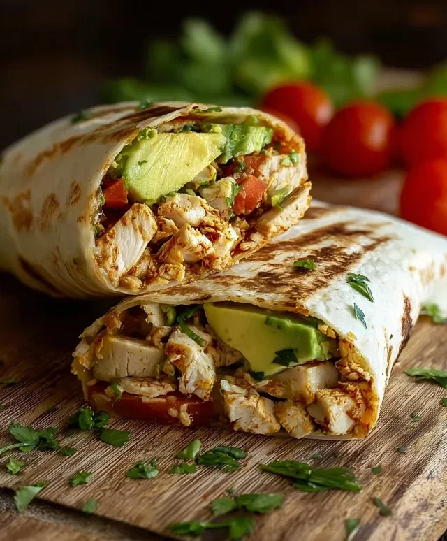 Chicken Avocado Wrap