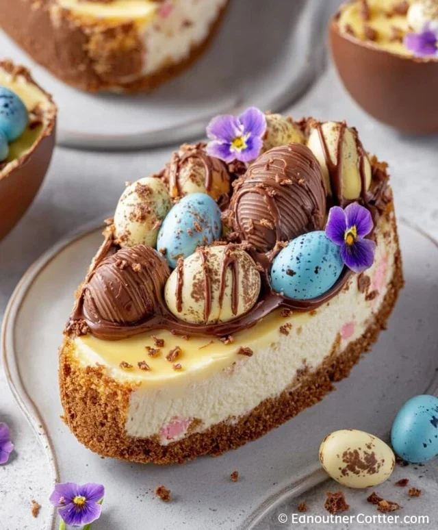 Easter Egg Cheesecake Recipe