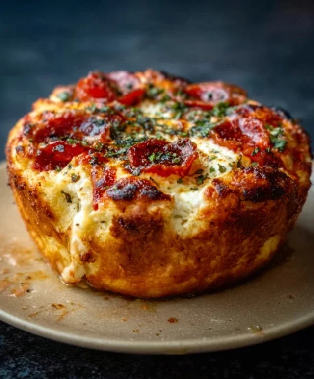 Cottage Cheese Pizza Bowl