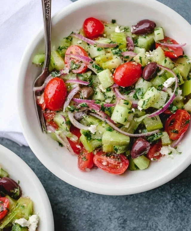 Mediterranean Celery Salad