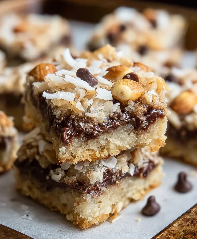 Almond Joy Cookie Bars