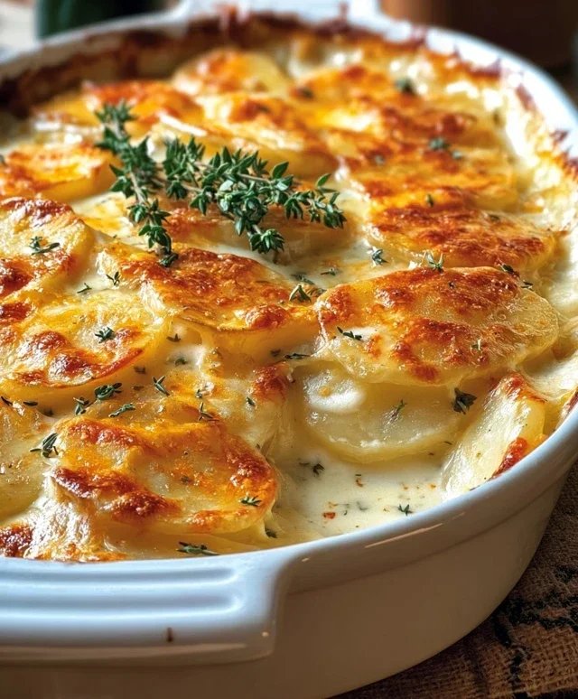 Cheesy Scalloped Potatoes