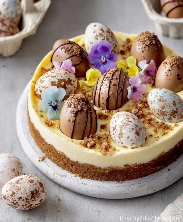 Easter Egg Cheesecake Recipe