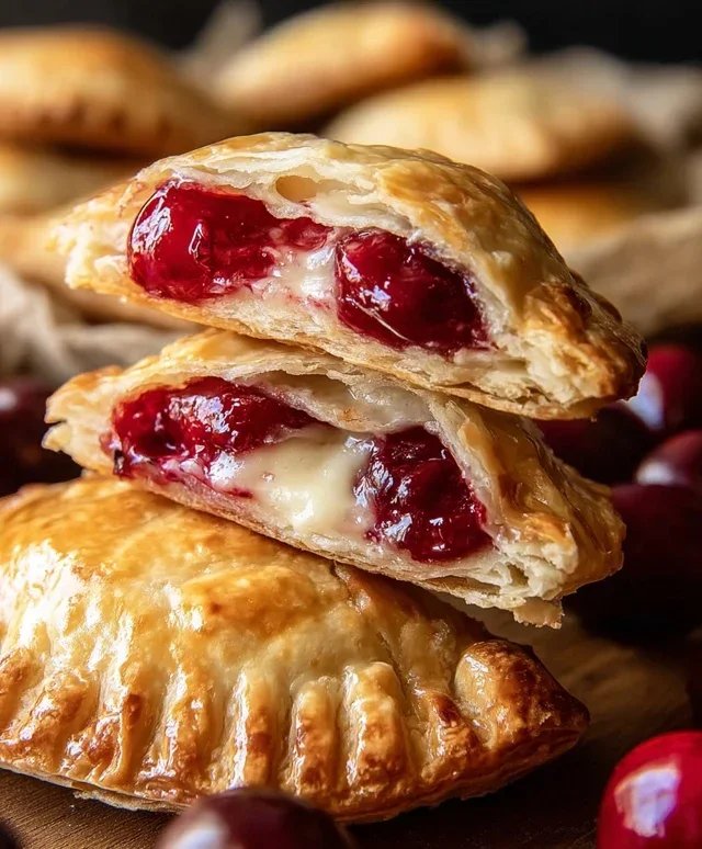 Cherry Cheesecake Hand Pies