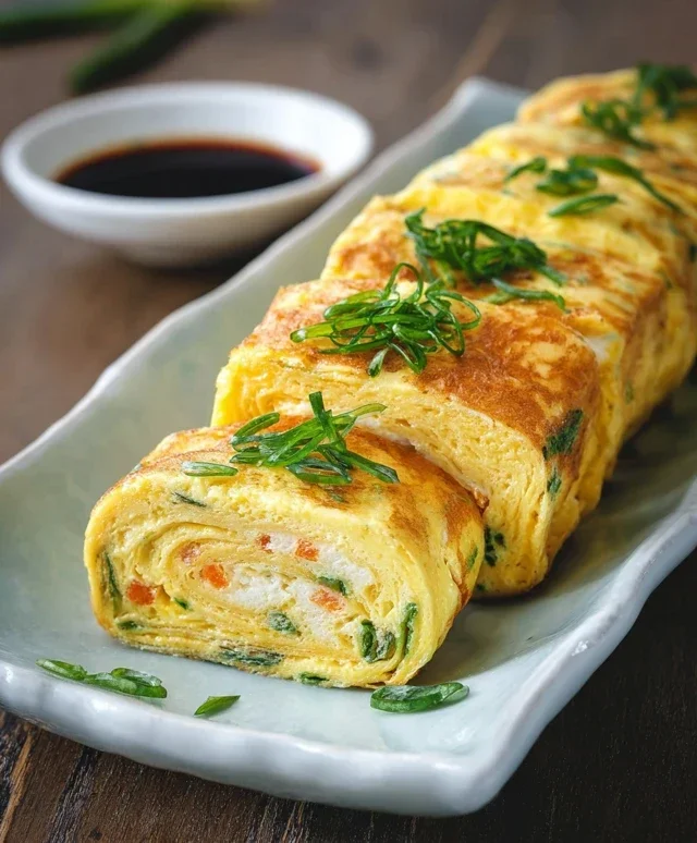 Gyeran Mari (Korean Rolled Omelette)