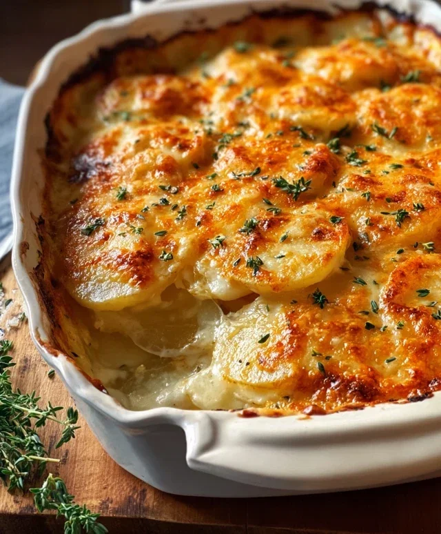 Cheesy Scalloped Potatoes