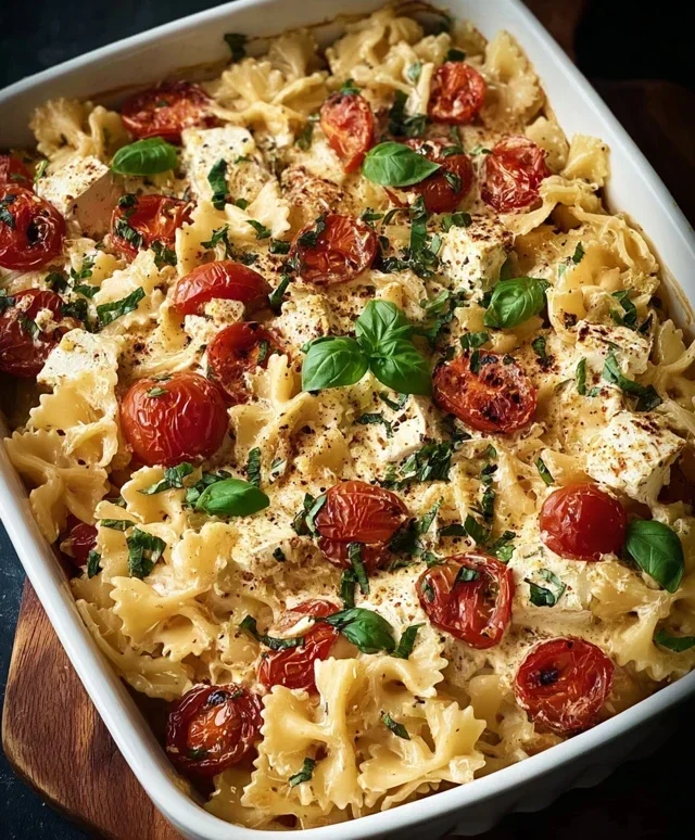 Baked Feta Pasta