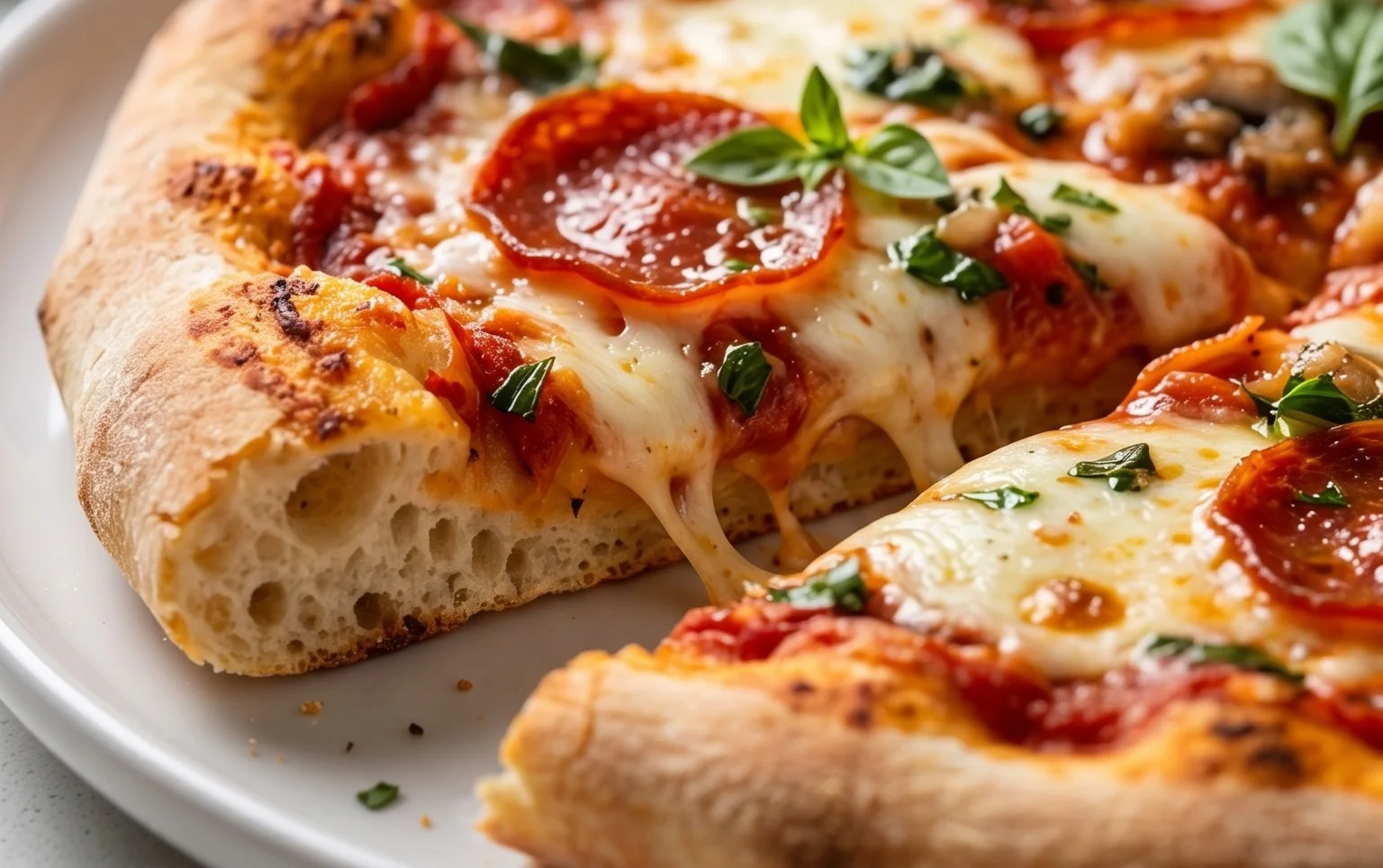 An excellent No Yeast Pizza Dough - quick easy homemade pizza!