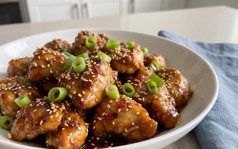 Healthy Sesame Chicken