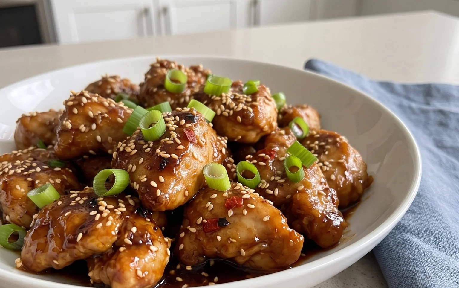 Healthy Sesame Chicken