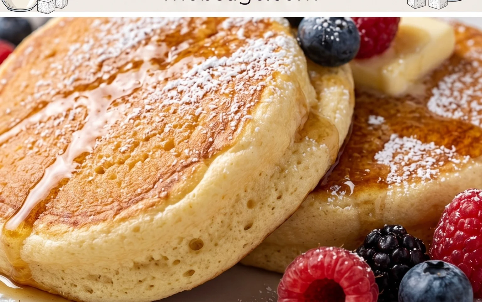Fluffy Japanese Soufflé Pancakes