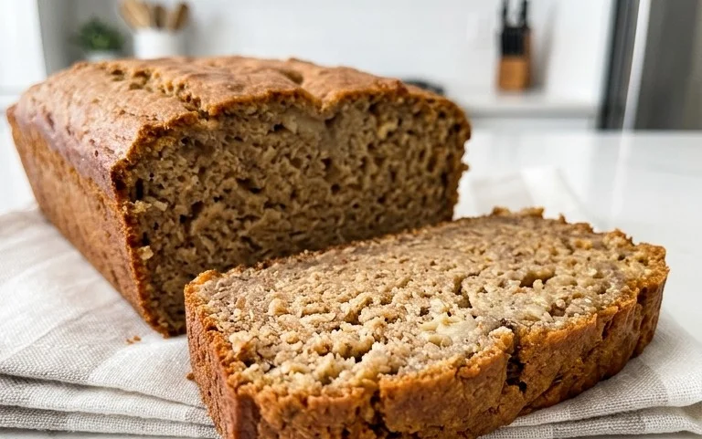Healthy 5-Ingredient Flourless Banana Bread