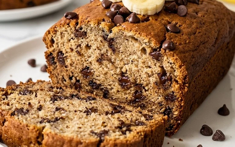 Easy Chocolate Chip Banana Bread