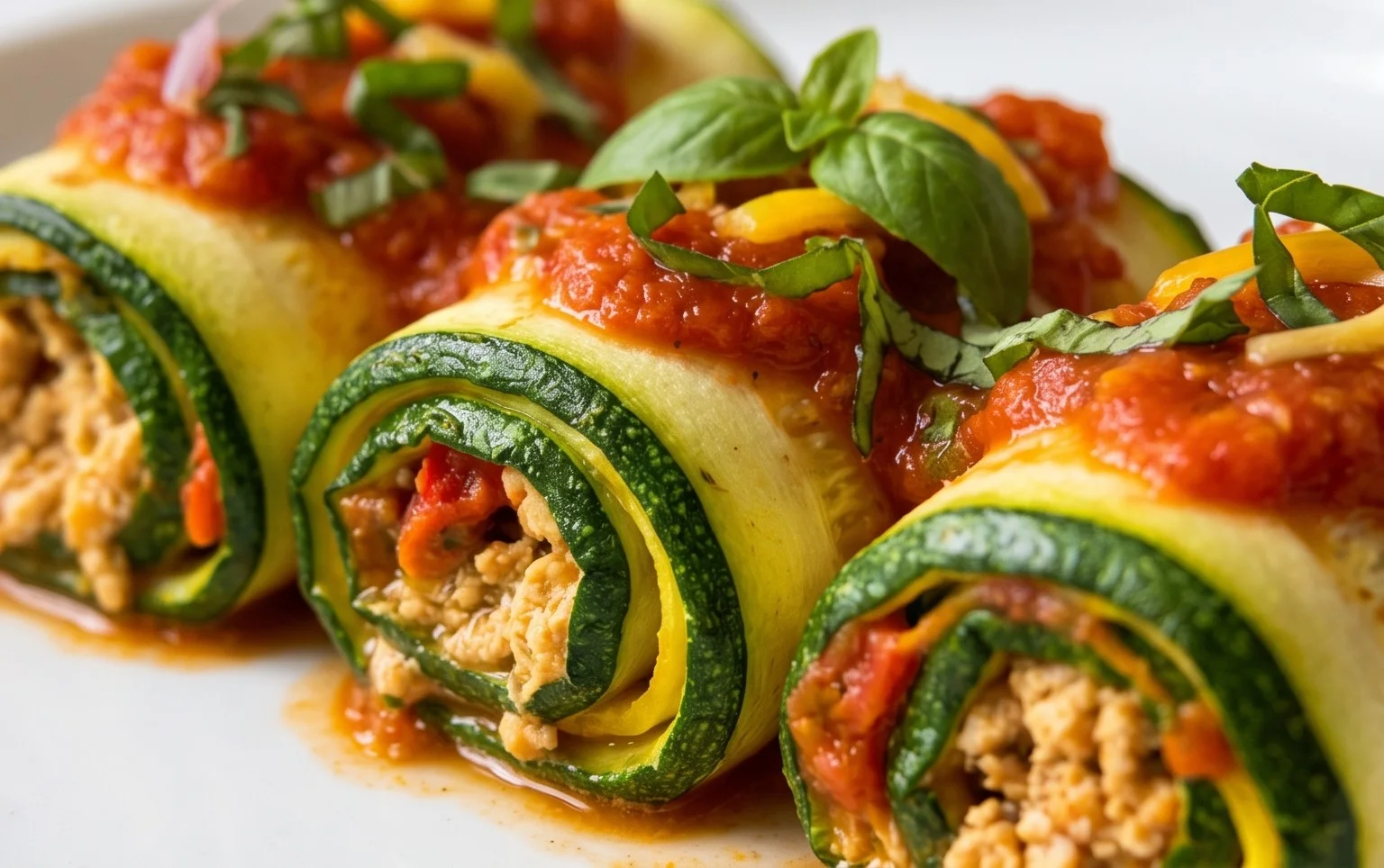 Vegan Zucchini Rollatini