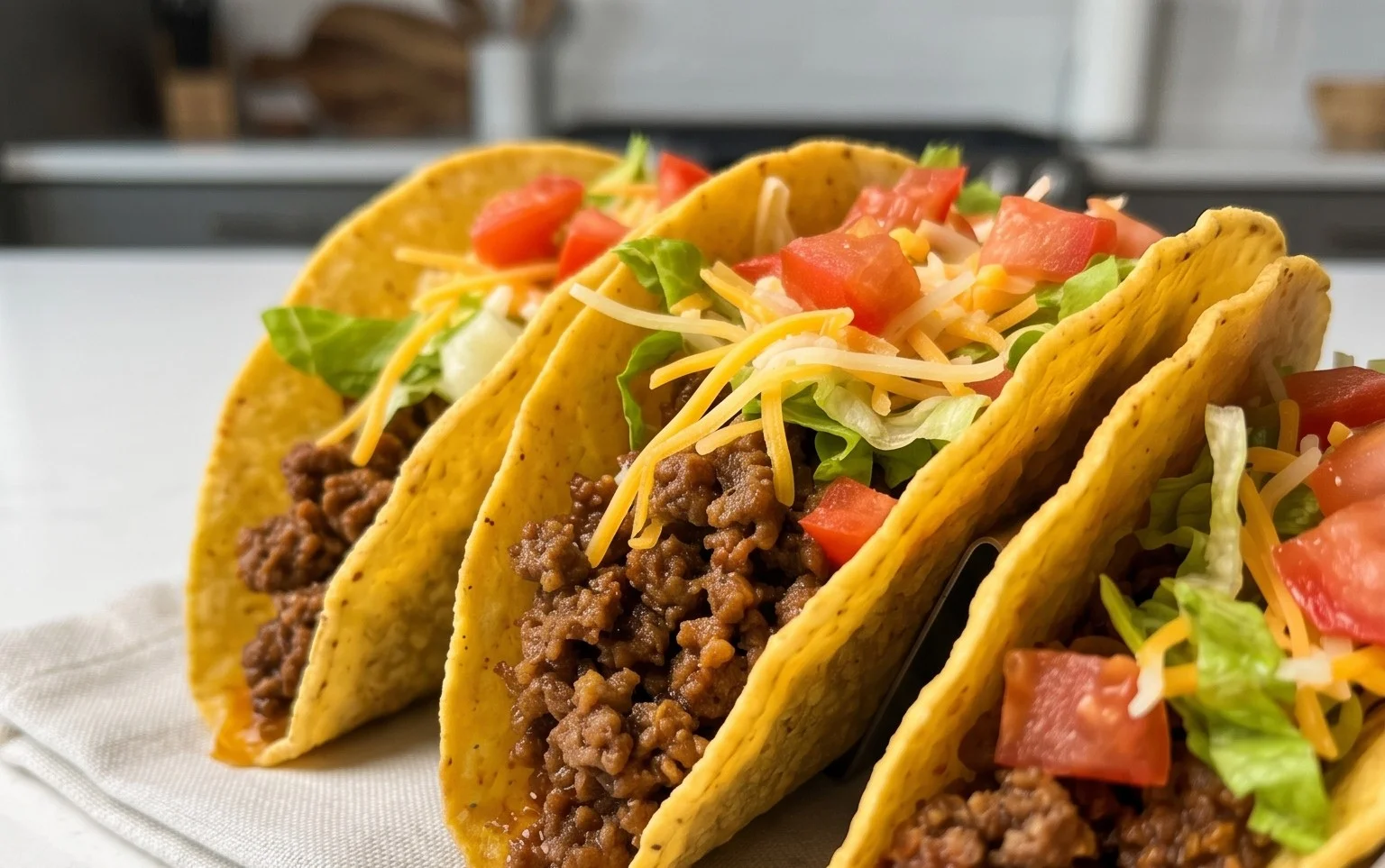 Crispy Ground Beef Tacos