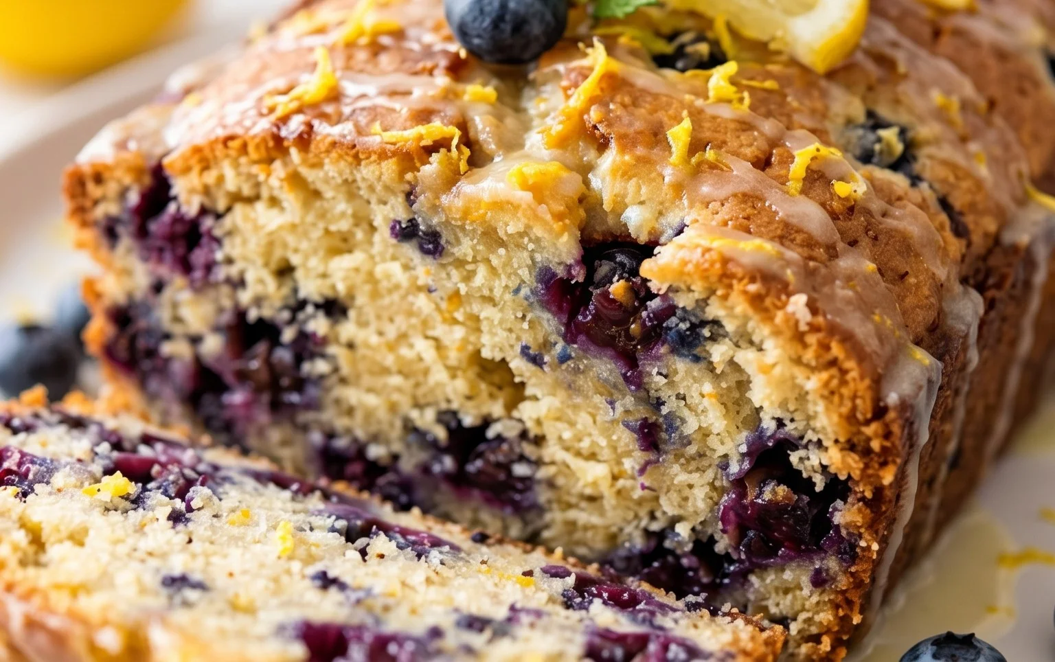 Blueberry and Lemon Loaf