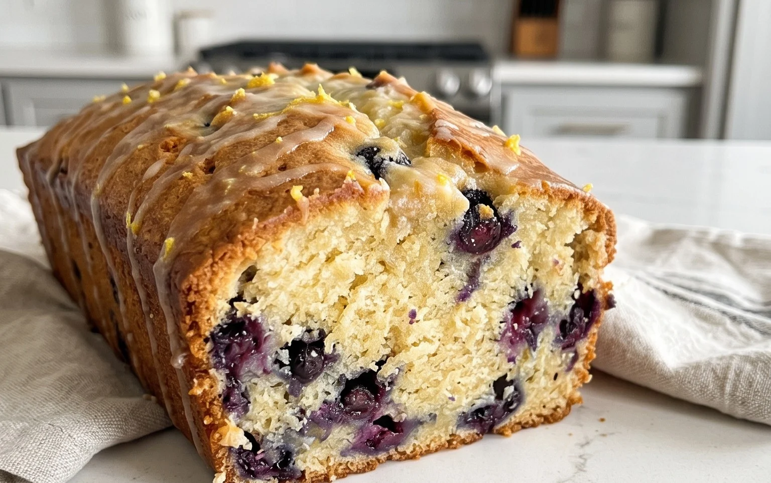Blueberry and Lemon Loaf
