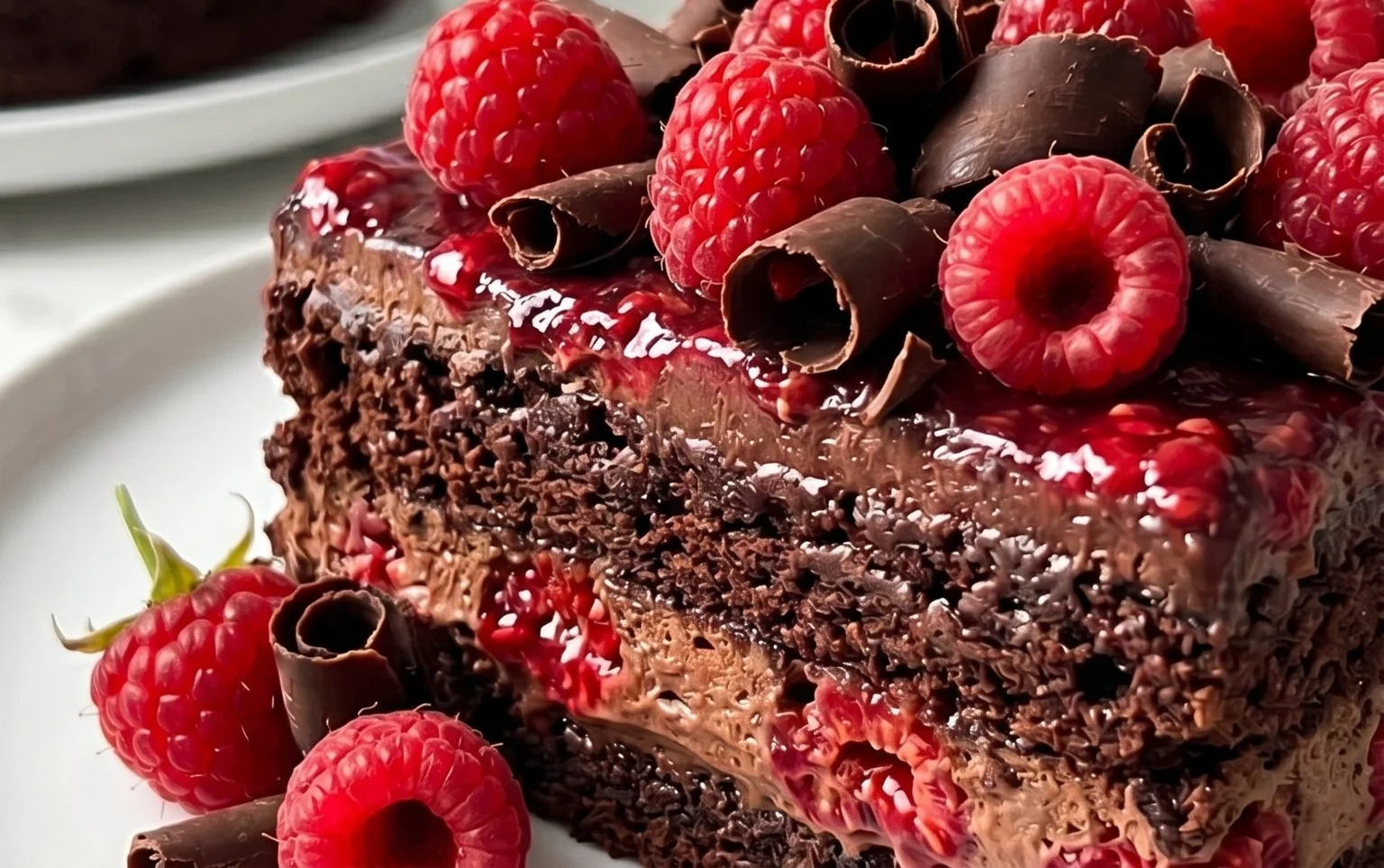 Chocolate Raspberry Cake