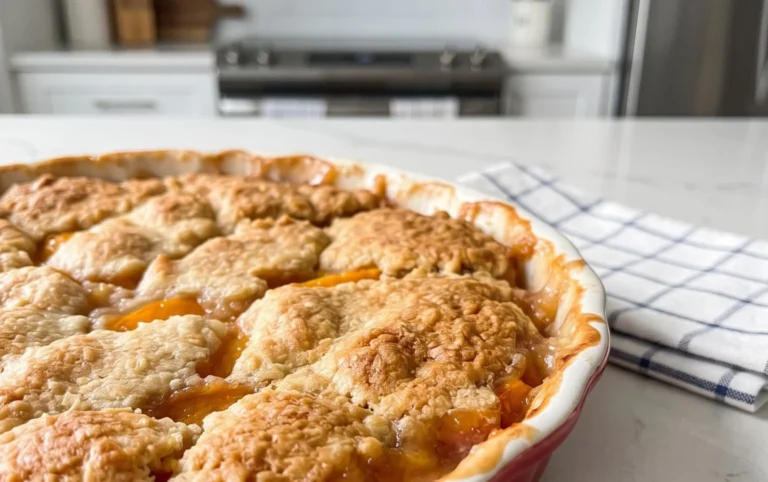 Fresh Peach Cobbler