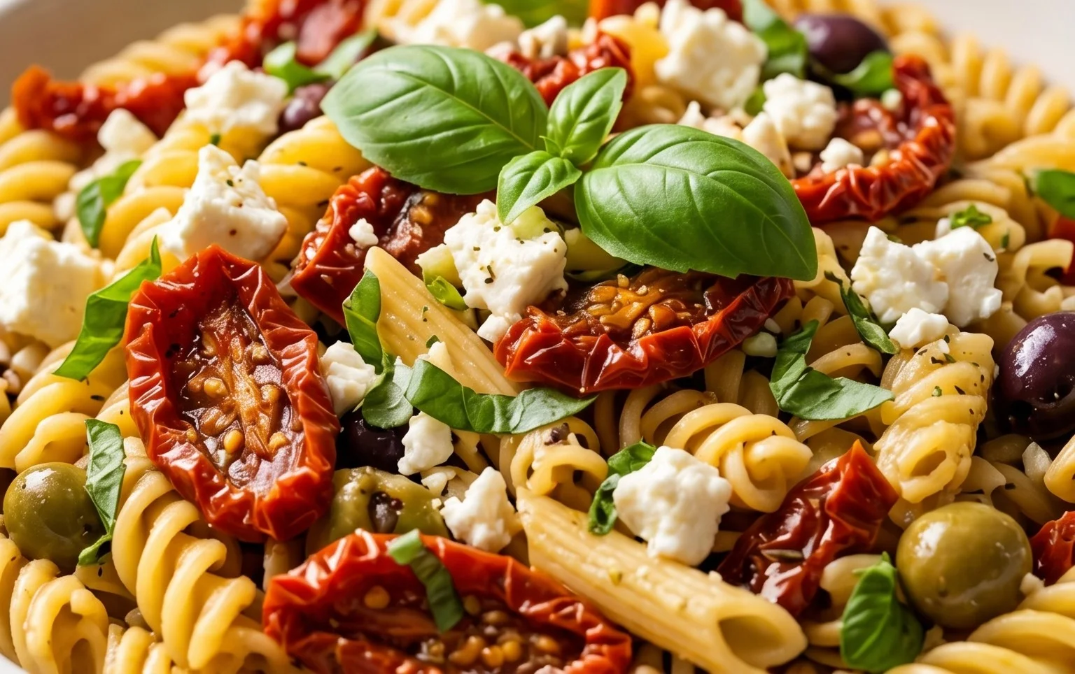 Sun Dried Tomato Pasta Salad