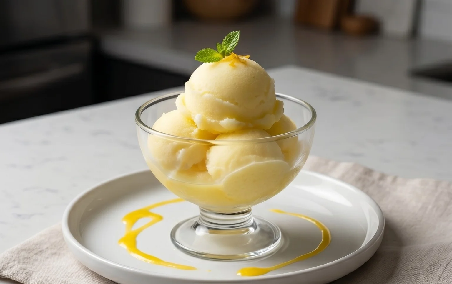 Lemon Sorbet