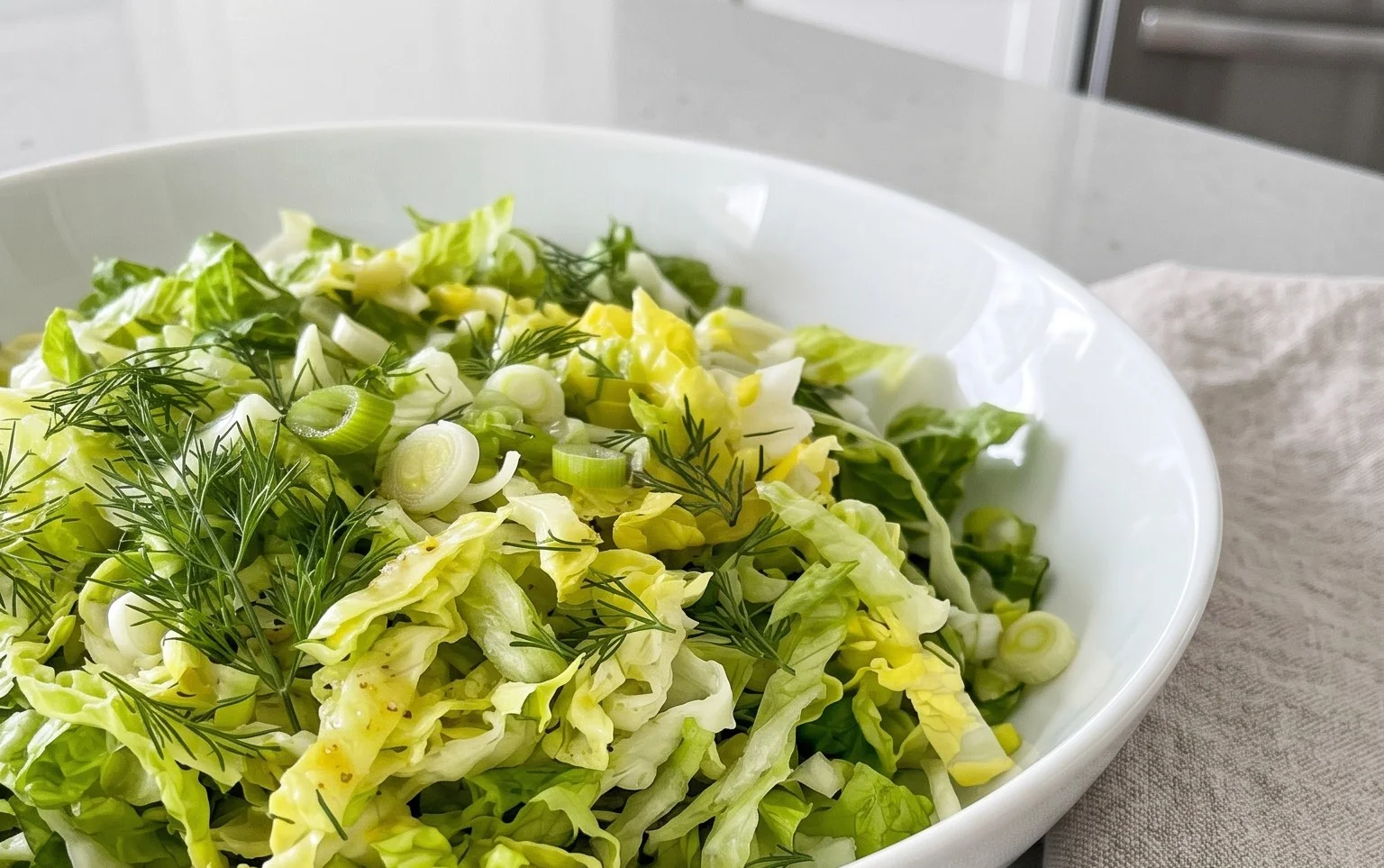 Maroulosalata (Greek Lettuce Salad)