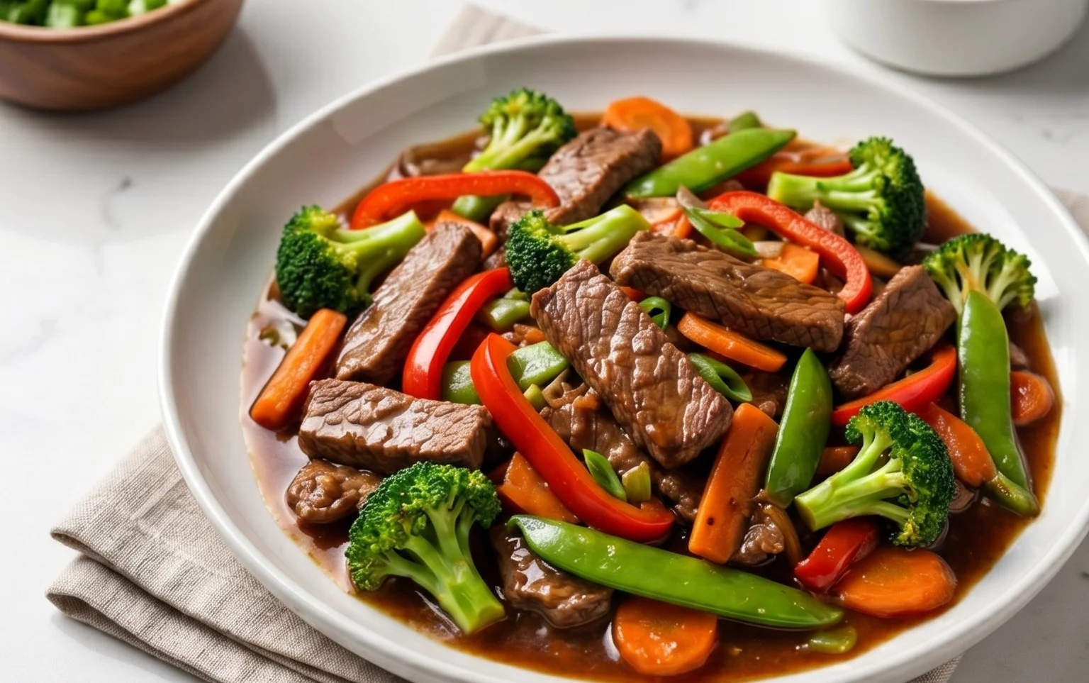 Beef Stir Fry with Vegetables (30-Minutes)