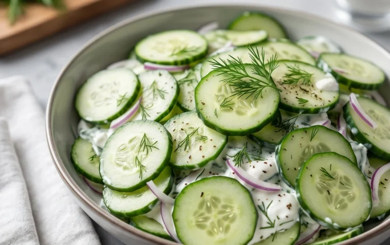 Polish Cucumber Salad