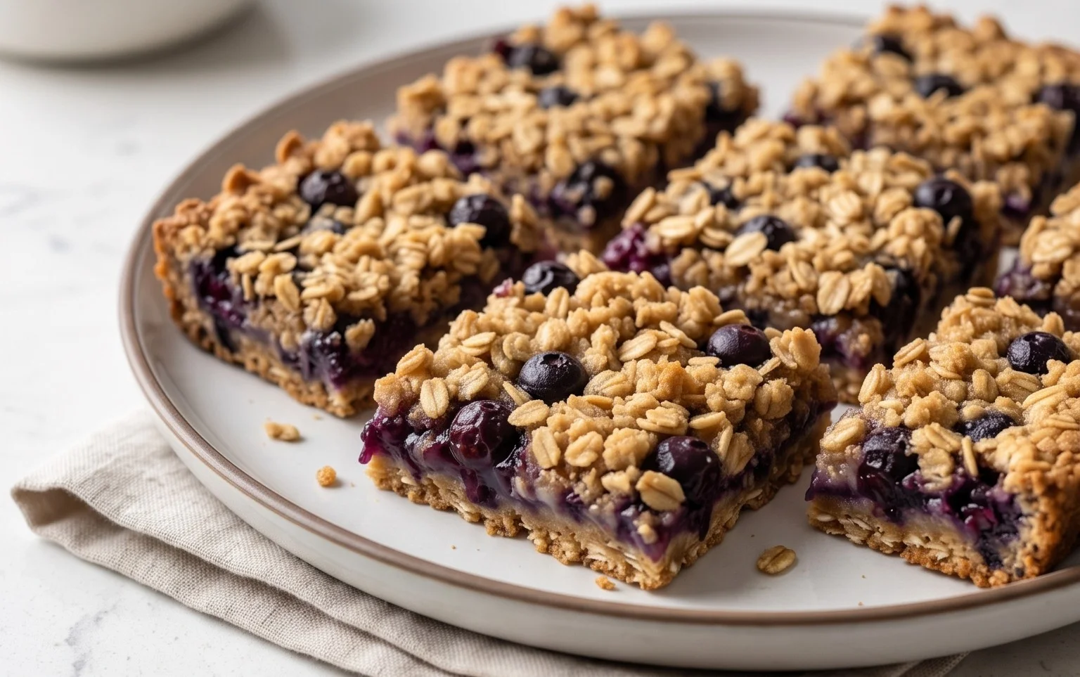 Blueberry Oatmeal Bars